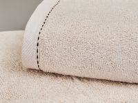 Полотенце махровое Amadeo, бежевое