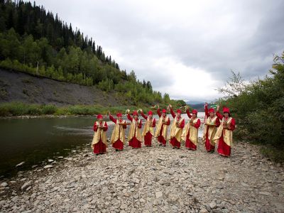 Место совершения религиозных обрядов шорского народа