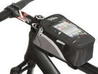 Велосумка-чехол для телефона на раму ACME M-Wave Rotterdam Top L (черный / желтый)