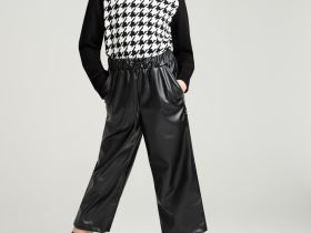 Брюки трикотажные для девочек