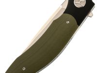 Большой складной нож Honor Tirex Green, сталь D2, рукоять G10