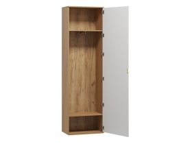 Распашной шкаф Монблан 1.1-63x214 Косы Латте
