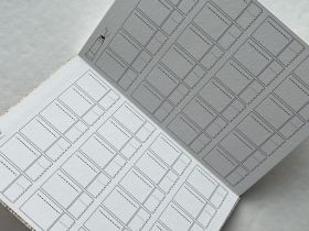 Альбом для акварели Potentate ZIG-ZAG 13х19 см 300 г, 100 % хлопок, белый
