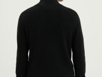 Джемпер прямого силуэта с шерстью