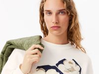 Женская флисовая толстовка Lacoste FLORAL2