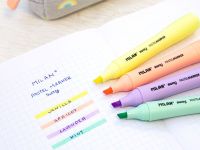 Набор текстовыделителей Milan "SWAY Pastel" 4 цвета