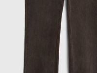 Прямые джинсы со средней посадкой, Коричневый