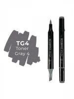 Маркер двухсторонний на спиртовой основе Sketchmarker Brush Цвет Тонированный серый 4