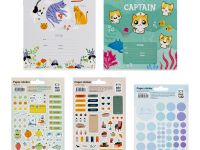 Набор канцелярских принадлежностей подарочный MESHU "Cute friends", 27 предметов