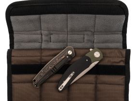 Сумка для 8 ножей с замком KTB, хаки