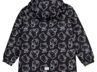 Куртка текстильная с полиуретановым покрытием для девочек (ветровка)