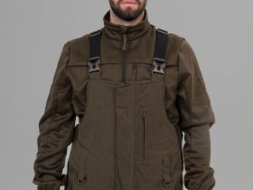 Шапка Remington Forming double-sided green/orange — двухсторонняя флисовая шапка для охоты и туризма