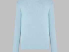 Легкий базовый джемпер прямого кроя