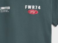 Футболка с принтом для мальчиков, Синий