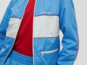 Олимпийка с контрастной отделкой из капсулы ретро