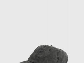 Бейсболка с эффектом стирки, Серый