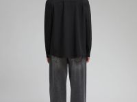 Рубашка прямого кроя с вискозой