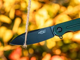 Нож складной Firebird by Ganzo FH922PT-GB, сталь D2, рукоять G10, зеленый