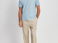 Поло из хлопка с коротким рукавом