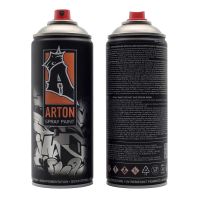 Краска для граффити Arton 400 мл в аэрозоли, Silver