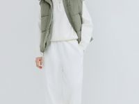 Жилетка с капюшоном, Желтый