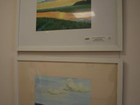 В Якутском онкодиспансере открылась выставка картин якутян, поборовших рак