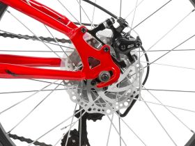 Детский велосипед Novatrack Pointer 20 Disc, год 2026, цвет Красный