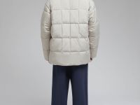 Утепленная куртка с воротником-стойкой