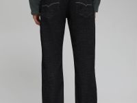 Утепленные джинсы straight fit мужские