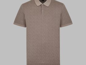 Поло прямого кроя из джерси