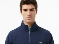 Мужской хлопковый свитшот Lacoste классического кроя