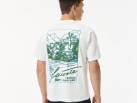 Мужская футболка Lacoste классического кроя из органического хлопка