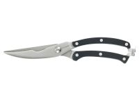 Набор кухонных ножей Okroshka Tartar в подставке, 5 ножей + ножницы, сталь 5cr15mov, рукоять сталь/пластик