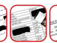 Клей-карандаш маскирующий Mungyo, для защиты информации, цвет - черный, в блистере