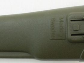Нож с фиксированным лезвием Morakniv Bushcraft Forest, сталь Sandvik 12C27, ручка резина/пластик
