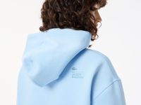 Женская толстовка Lacoste свободного кроя с капюшоном