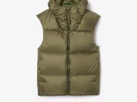 Мужской влагоотталкивающий жилет Lacoste с капюшоном