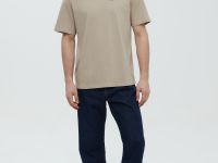 Футболка из хлопка с принтом