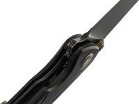 Складной нож Trivisa Lynx-03B, сталь S35VN, рукоять G10, черный