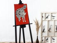 Мольберт Лира Малевичъ МЛ-30 черный