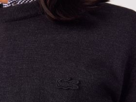 Мужской свитер Lacoste из шерсти мериноса