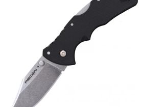 Нож складной Cold Steel Mini Recon 1 Clip Point, сталь AUS-10A, рукоять термопластик GRN, черный