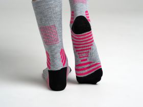 Термоноски с шерстью мериноса для девочки