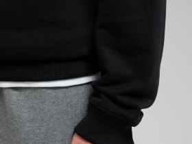 Толстовка с воротником на молнии