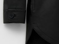 Тренч из натуральной кожи