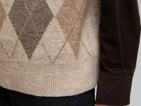 Трикотажный жилет с шерстью