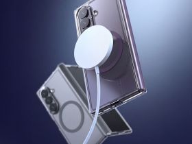 Чехол Araree Duple 360 M для Galaxy Z Fold8 Ultra прозрачный+черный