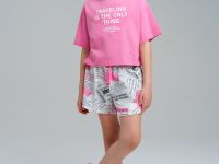 Шорты трикотажные для девочек, 2 шт в комплекте