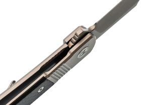 Складной нож Dr.Tech D4368C, сталь D2, рукоять TC4