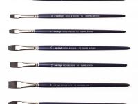 Кисть имитация белки №8 плоская Van Gogh "112" короткая ручка